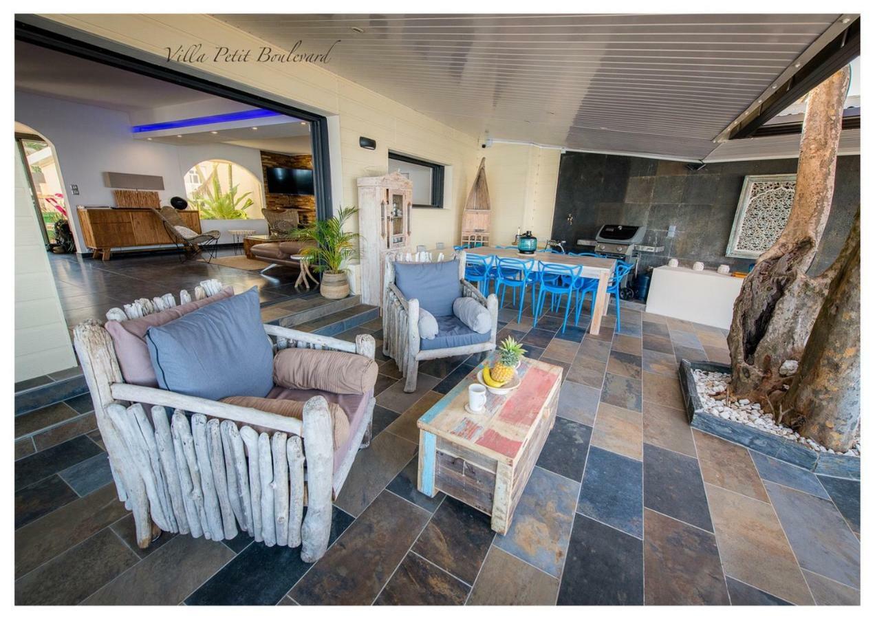 Villa petit boulevard de la plage Saint Pierre Extérieur photo